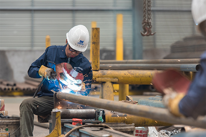 绍兴网架焊接车间